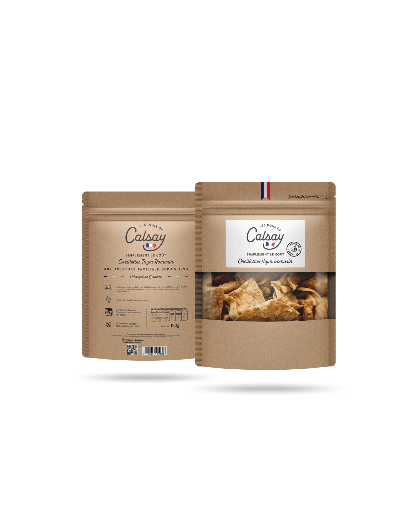 OREILLETTES · THYME AND ROSEMARY