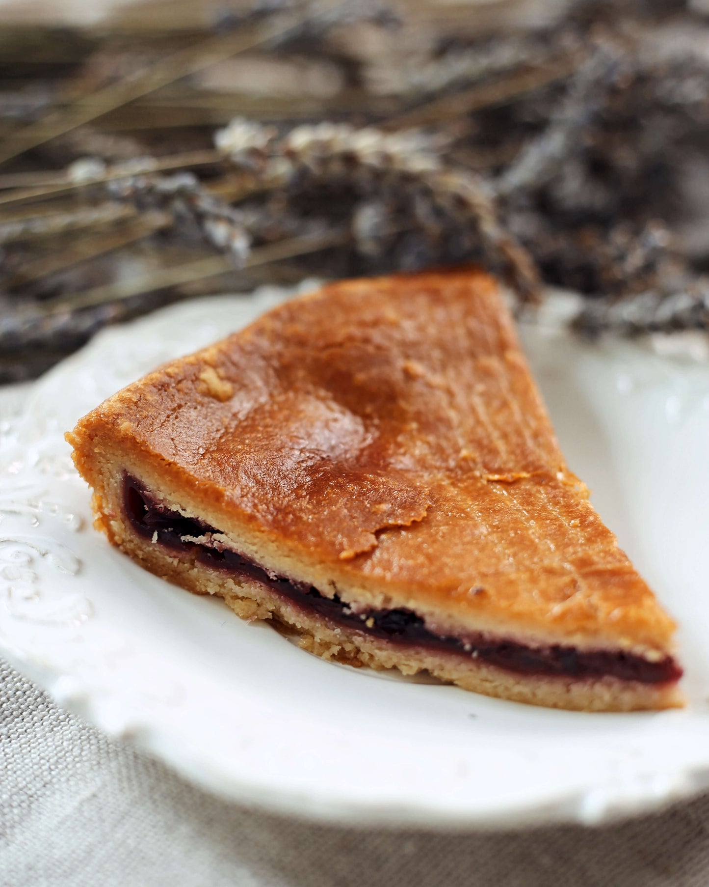 BASQUE CAKE · CHERRY