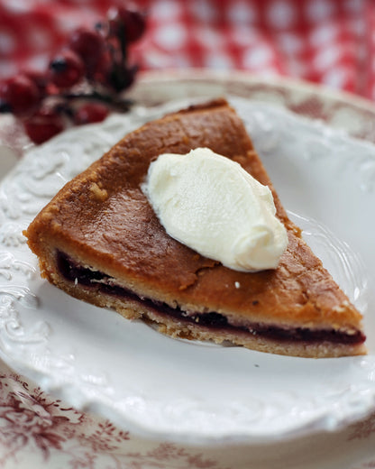 BASQUE CAKE · CHERRY