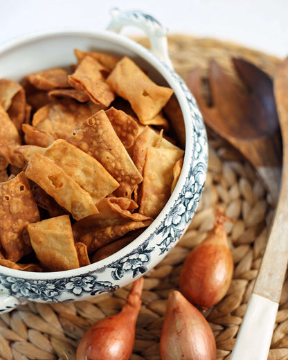 OREILLETTES · SHALLOT VINEGAR