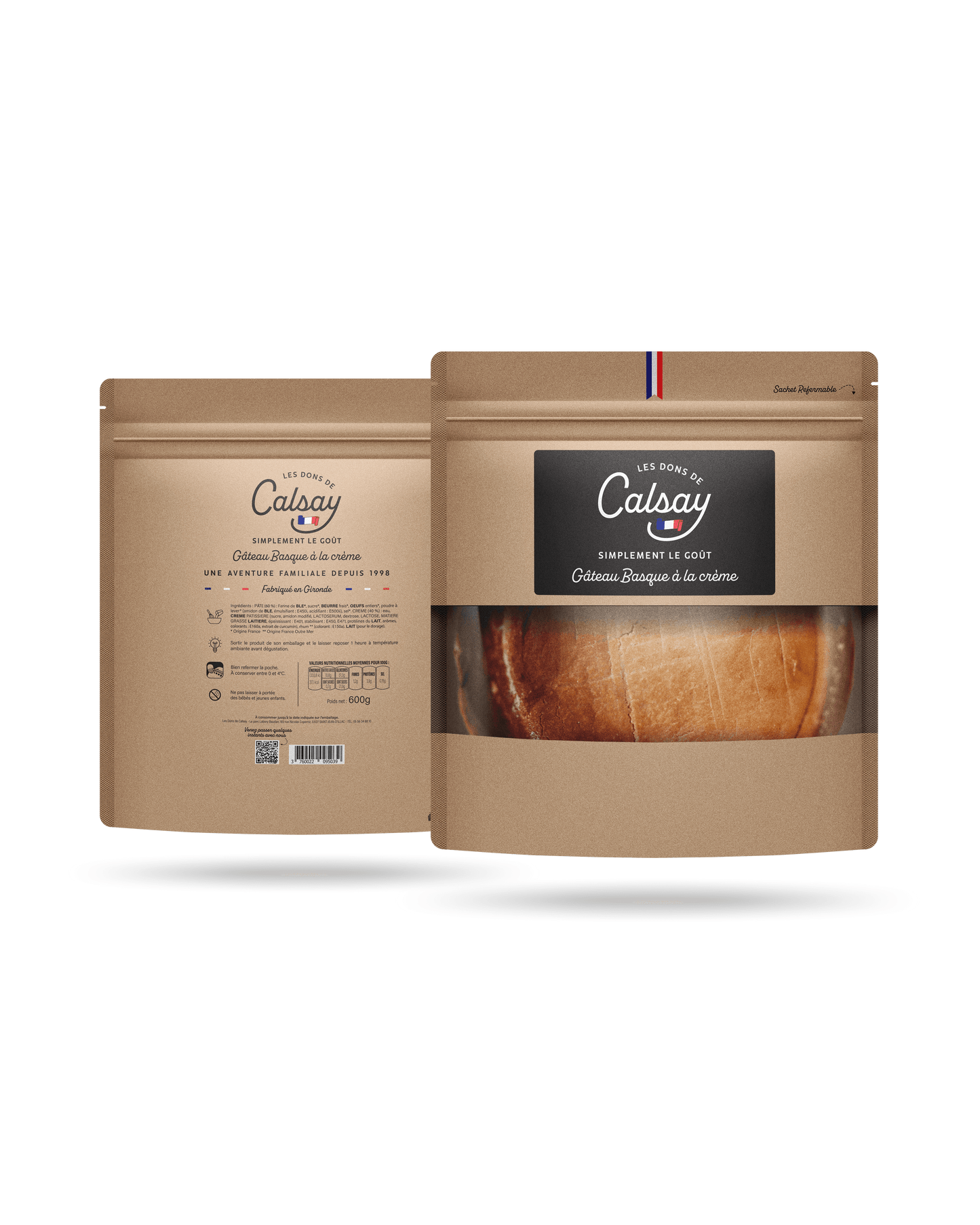 BASQUE CAKE · CREAM