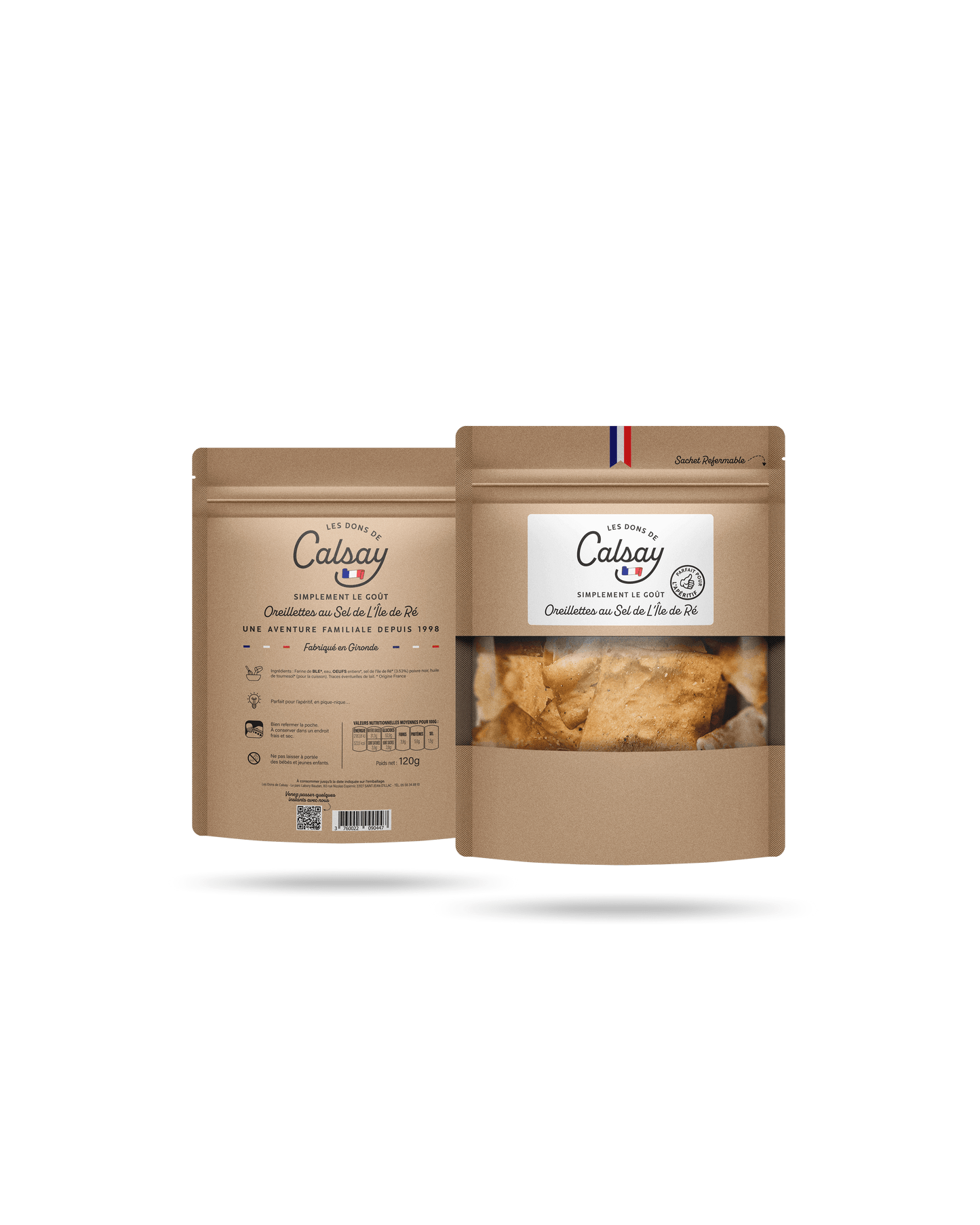 OREILLETTES · SALT FROM THE ISLAND OF RÉ